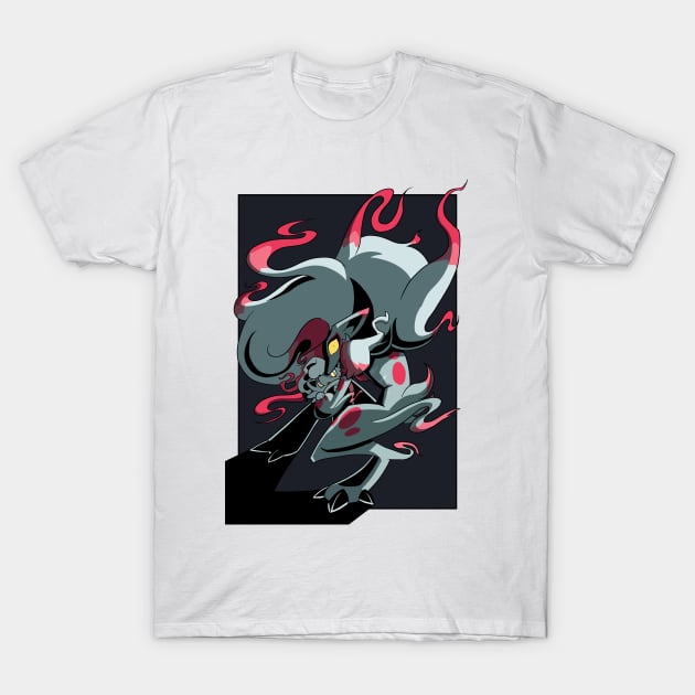 Illusion Fox T-Shirt by RatcoreArt